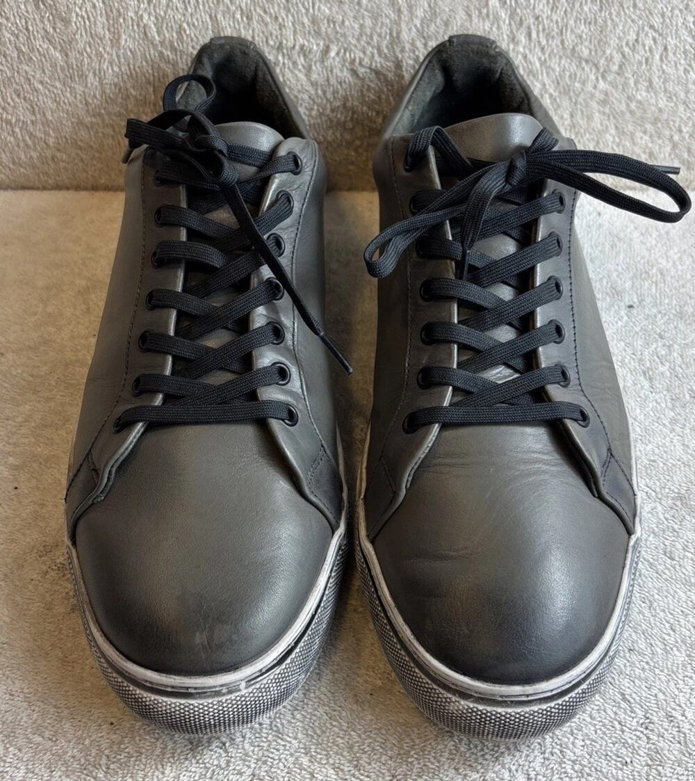 Thursday Boot Co. Premier Low Top Sneakers Distressed Grey Men's Size 11